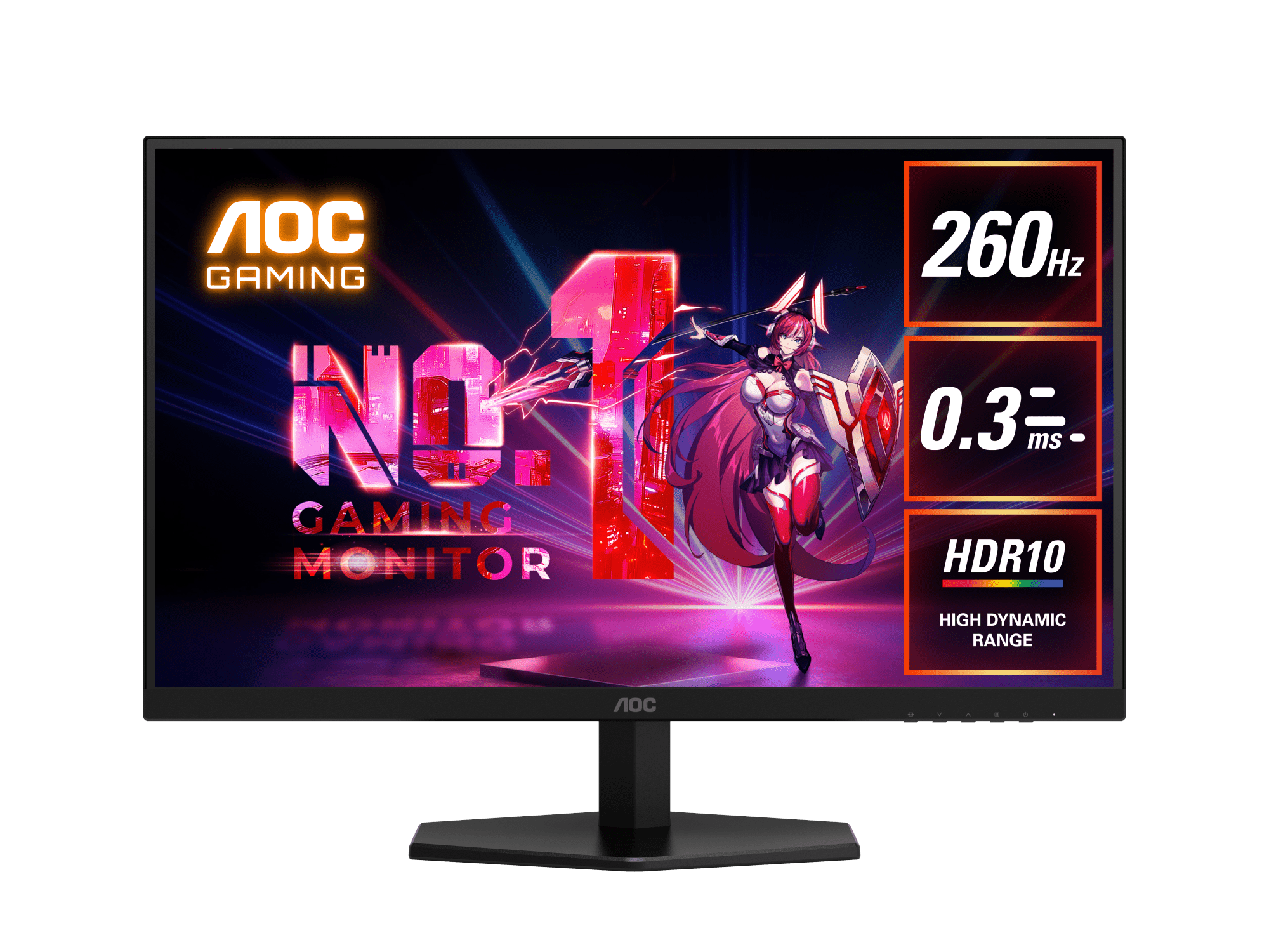 AOC C32G2ZE 31.5インチ曲面ゲーミングモニター　湾曲　240Hz C32G2ZE 31.5